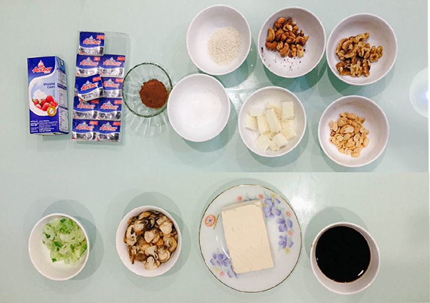 Nguyên liệu làm pate chay tại nhà Nguyên liệu làm pate chay tại nhà