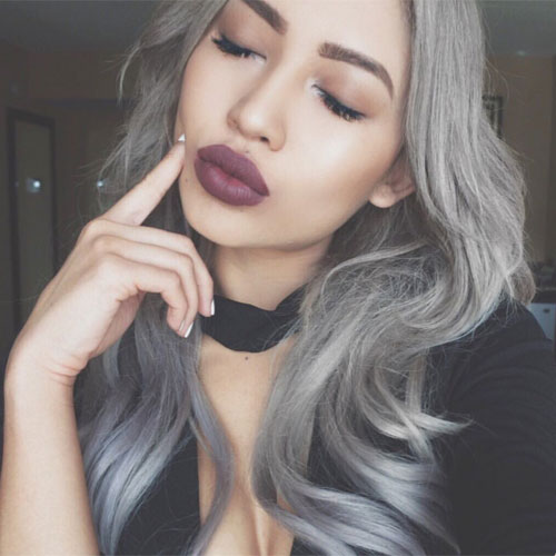 Tóc xám lông chuột