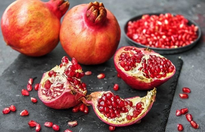Quả lựu là một trong số những loại trái cây tốt cho bà bầu Quả lựu là một trong số những loại trái cây tốt cho bà bầu
