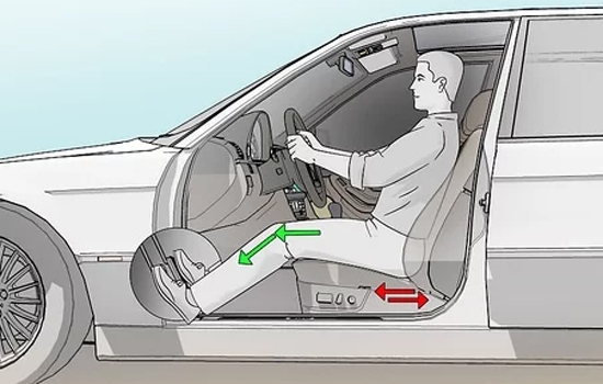 Điều chỉnh độ nghiêng của ghế 