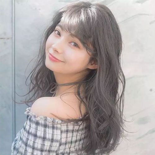 Màu tóc xám khói