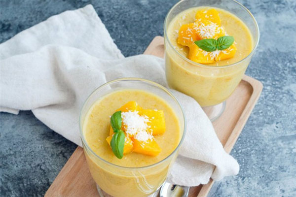 Cách làm pudding xoài