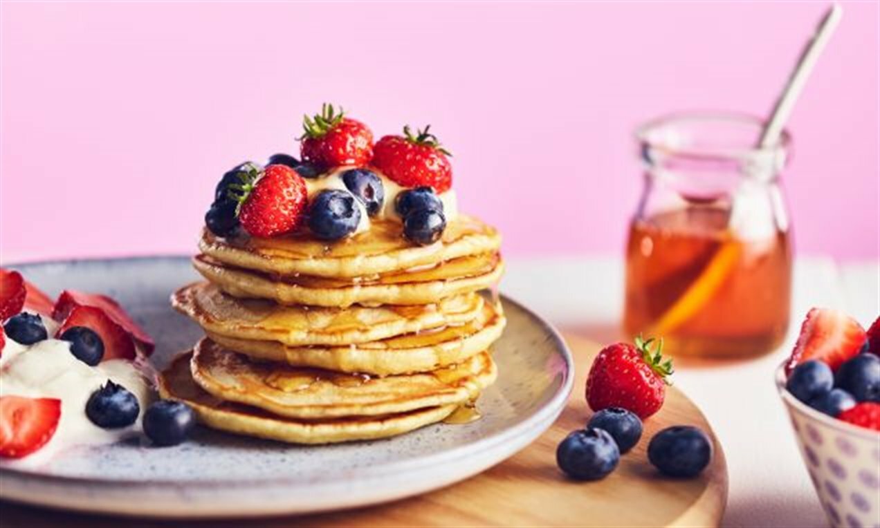Cách làm bánh pancake không bột nở khá đơn giản Cách làm bánh pancake không bột nở khá đơn giản
