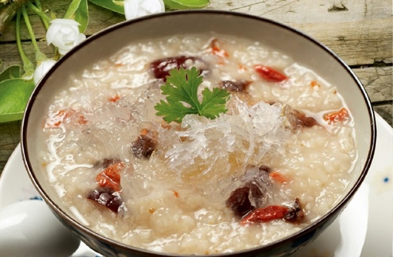 Yến nấu gạo mầm