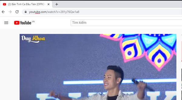 Mở video muốn chuyển thành mp3