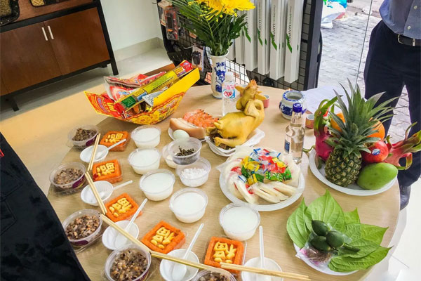 Mâm cúng khai trương quán ăn Mâm cúng khai trương quán ăn