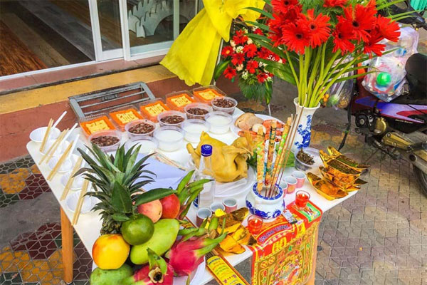 Mâm cúng khai trương nhà hàng Mâm cúng khai trương nhà hàng