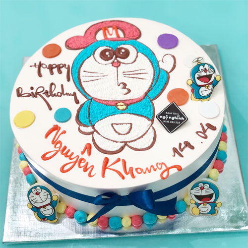 Bánh kem Doremon 