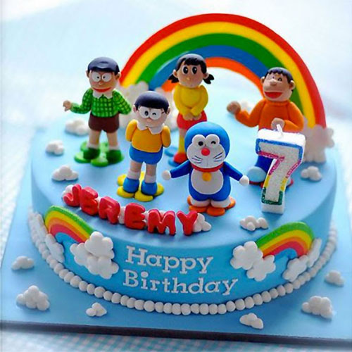 Bánh kem hình Doremon