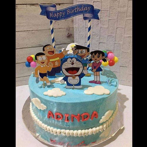 Bánh kem hình Doremon