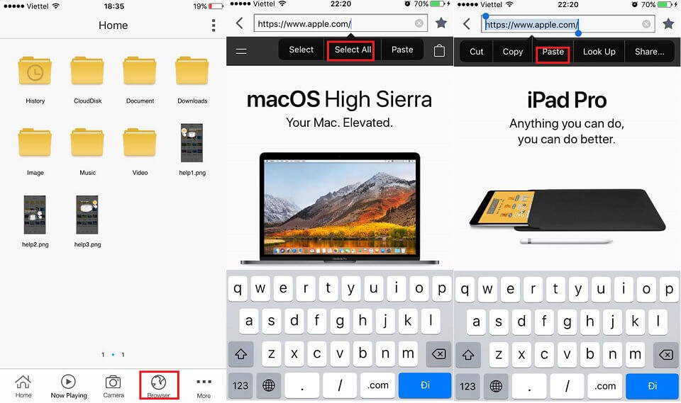 Cách lưu video trên Facebook về điện thoại iPhone bằng FileMaster