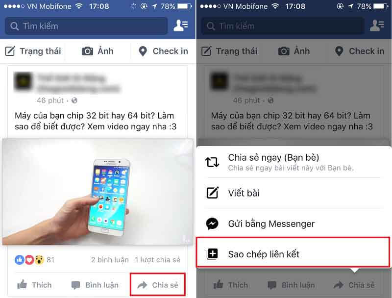 Cách lưu video trên Facebook về điện thoại iPhone bằng MyMedia
