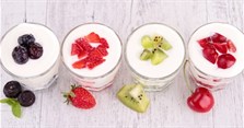Cách làm yaourt trái cây với dâu, nha đam, mít, xoài