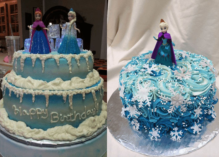 Bánh sinh nhật công chúa Elsa, Anna