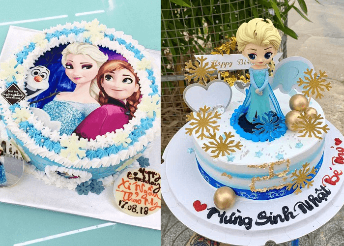 Bánh sinh nhật công chúa Elsa, Anna