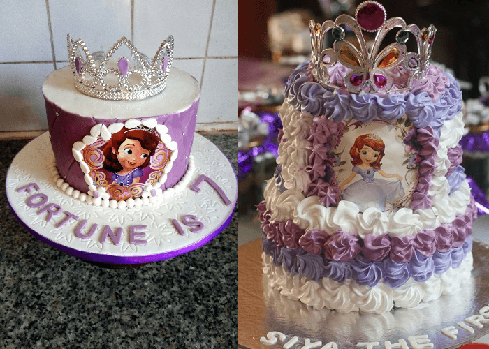 Bánh sinh nhật công chúa Sofia