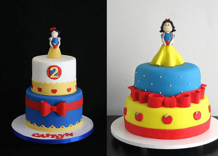 Bánh sinh nhật công chúa Bạch Tuyết