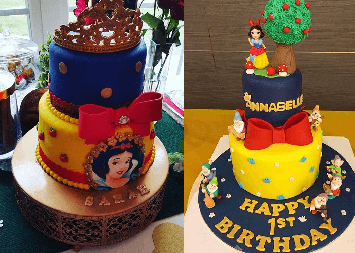 Bánh sinh nhật công chúa Bạch Tuyết