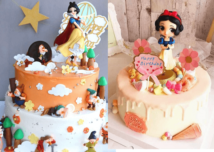 Bánh sinh nhật công chúa Bạch Tuyết