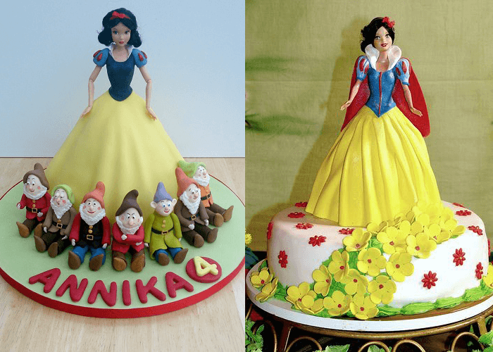 Bánh sinh nhật công chúa Bạch Tuyết