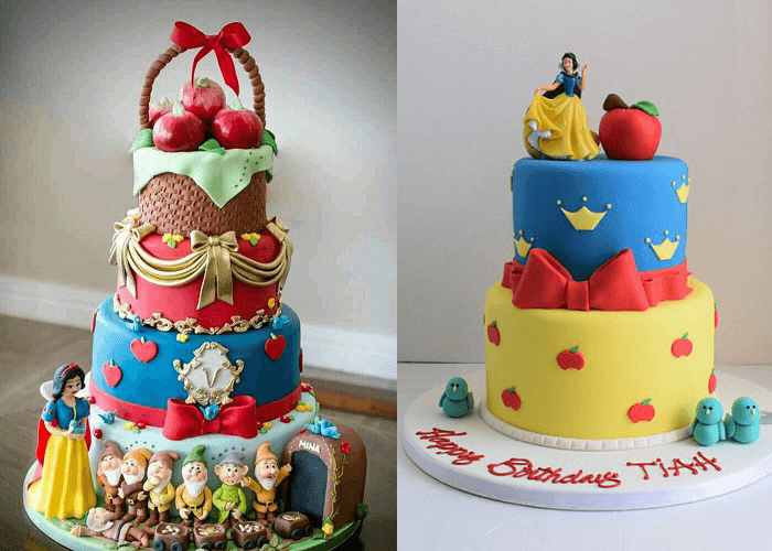 Bánh sinh nhật công chúa Bạch Tuyết