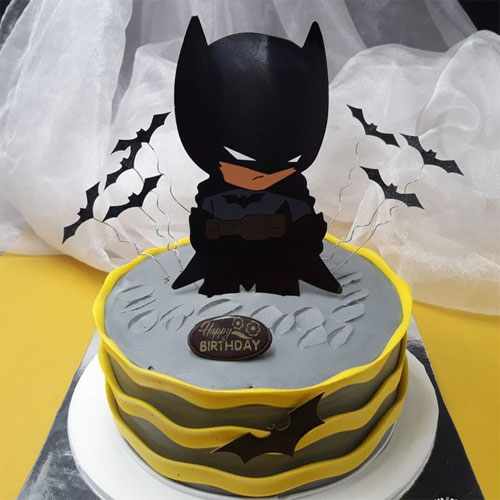 Bánh sinh nhật hình Người Dơi Bánh sinh nhật hình Người Dơi