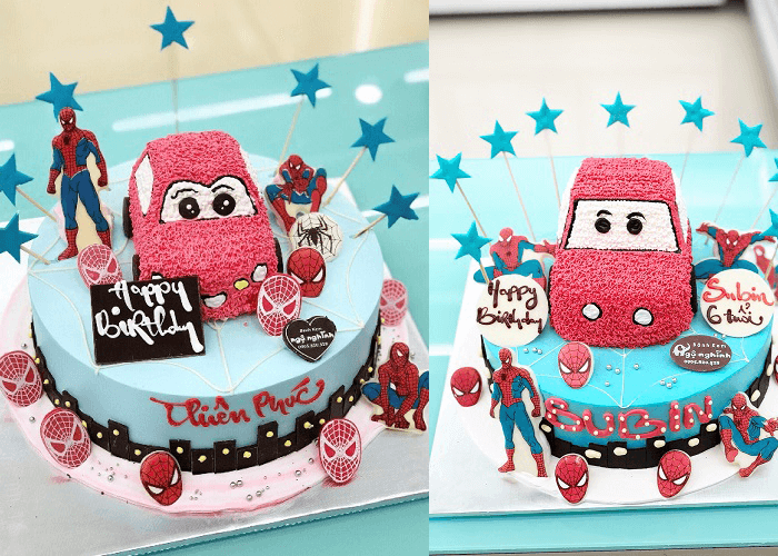 Bánh sinh nhật hình ô tô đẹp nhất