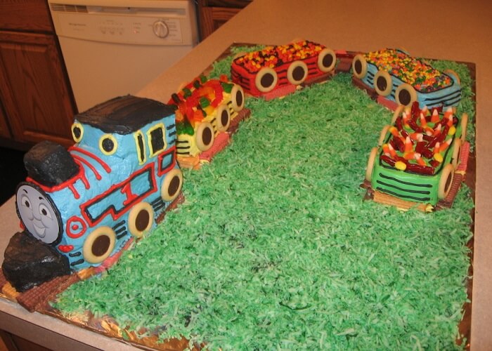 Bánh sinh nhật hình tàu hỏa đẹp nhất