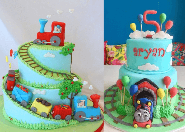 Bánh sinh nhật hình tàu hỏa đẹp nhất