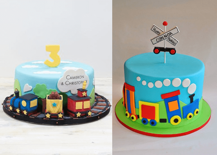 Bánh sinh nhật hình tàu hỏa đẹp nhất