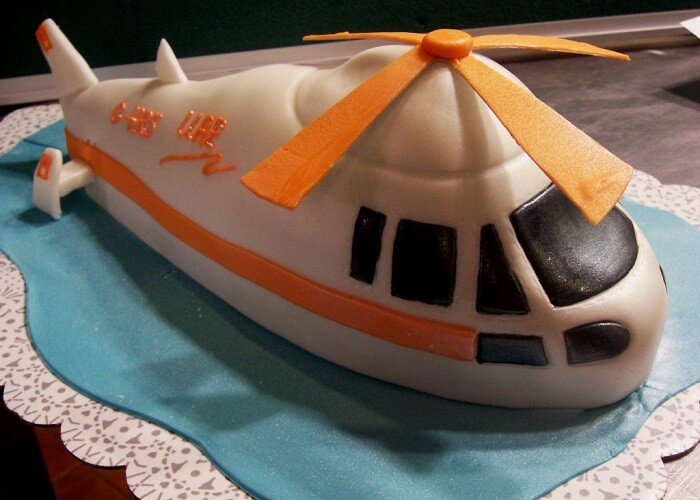 Bánh sinh nhật hình máy bay đẹp nhất