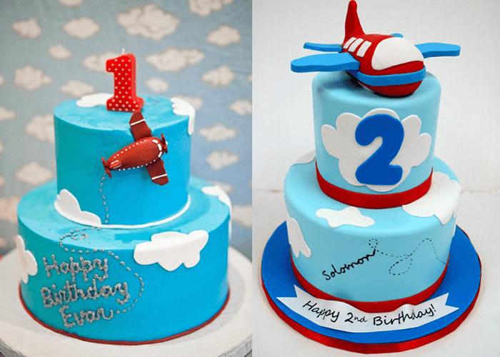 Bánh sinh nhật hình máy bay đẹp nhất