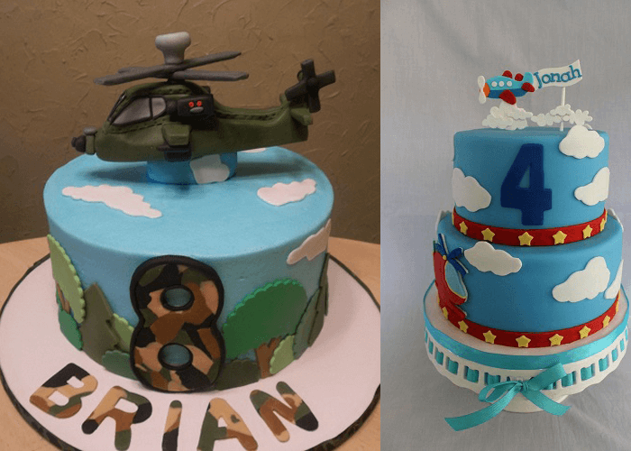 Bánh sinh nhật hình máy bay đẹp nhất