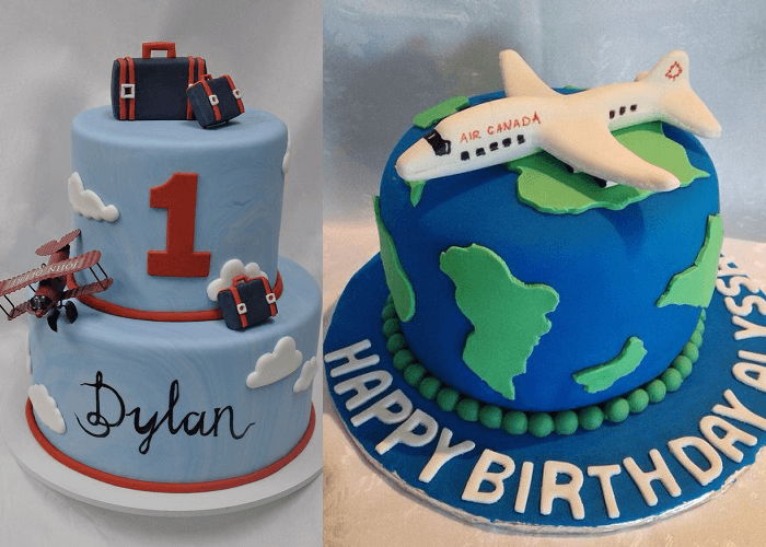 Bánh sinh nhật hình máy bay đẹp nhất