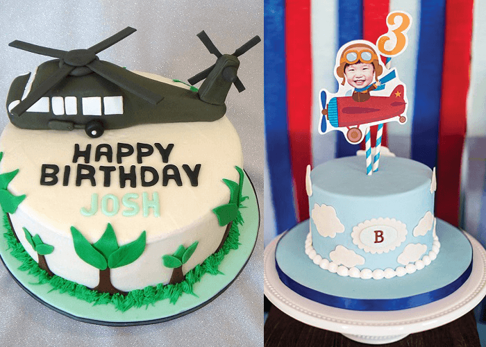Bánh sinh nhật hình máy bay đẹp nhất