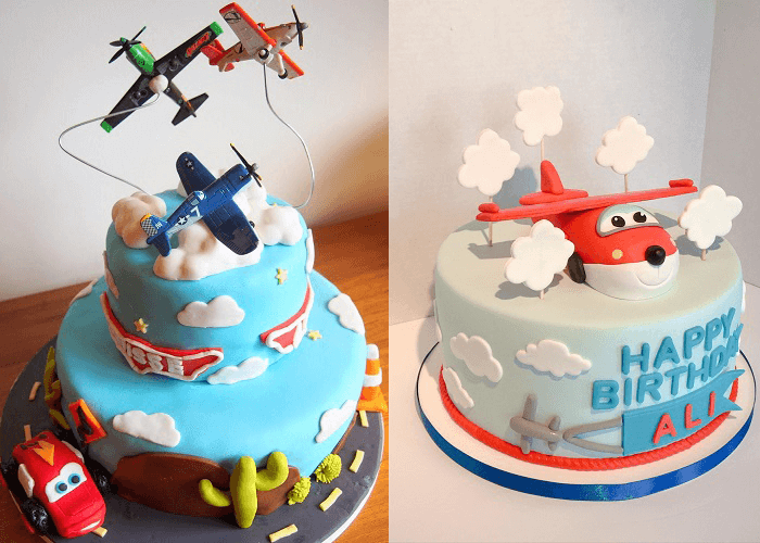 Bánh sinh nhật hình máy bay đẹp nhất