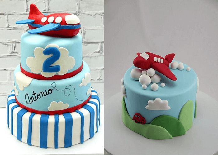 Bánh sinh nhật hình máy bay đẹp nhất