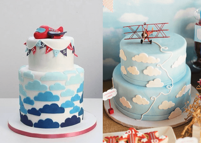 Bánh sinh nhật hình máy bay đẹp nhất