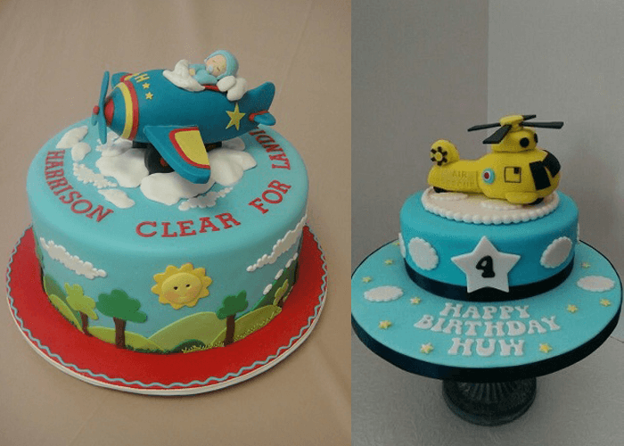 Bánh sinh nhật hình máy bay đẹp nhất