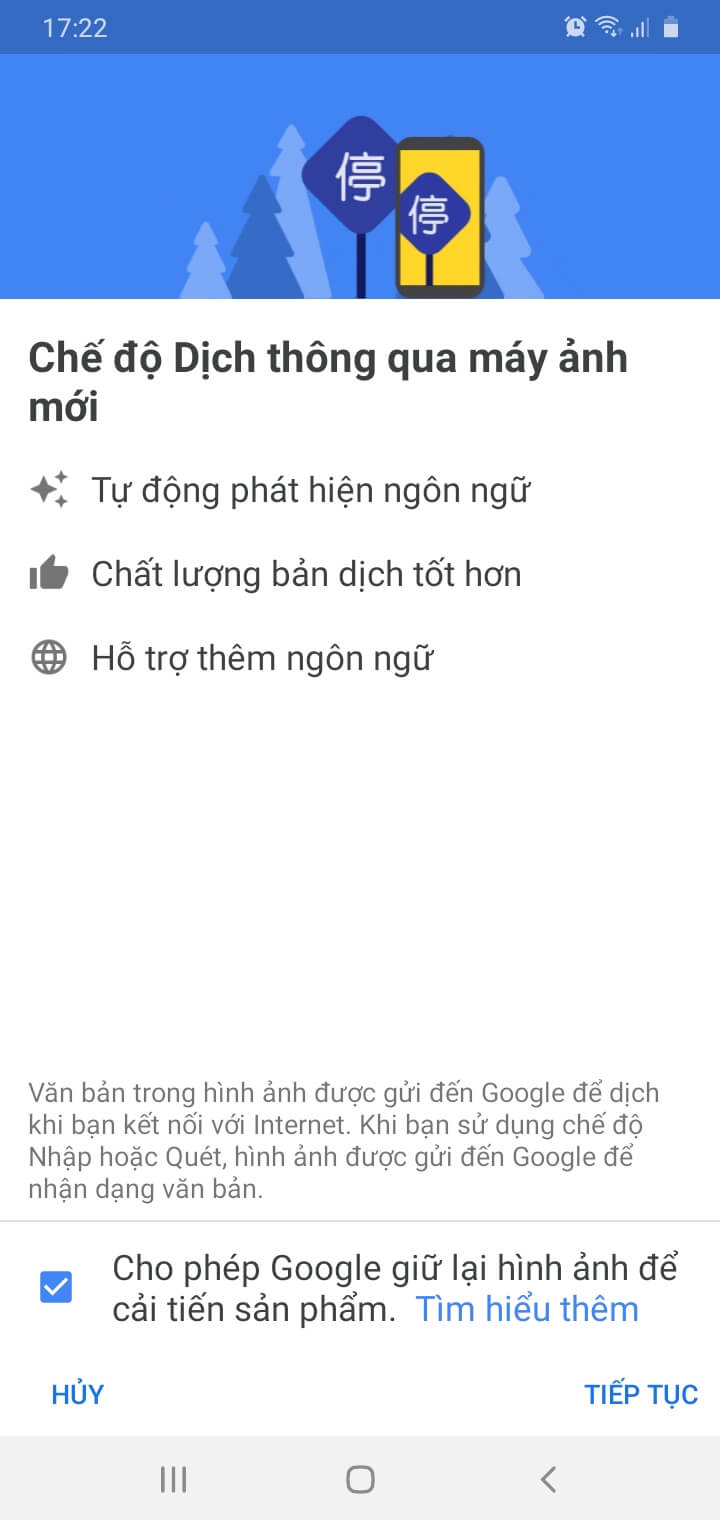 Tải và cài đặt tính năng Google dịch tiếng Anh bằng camera Tải và cài đặt tính năng Google dịch tiếng Anh bằng camera