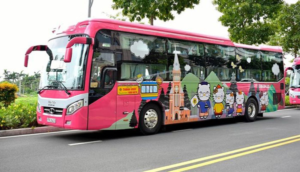 Hình ảnh xe chở khách của nhà xe Thành Bưởi Hình ảnh xe chở khách của nhà xe Thành Bưởi