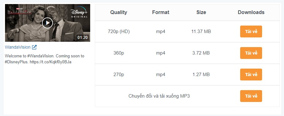 Lựa chọn chuẩn định dạng