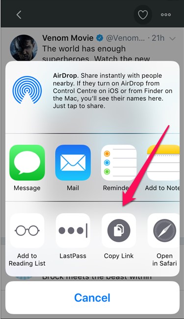 Copy đường dẫn