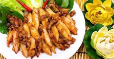 Cách làm mực chiên nước mắm đơn giản cực đưa cơm