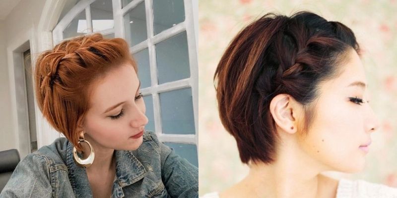 Tết tóc ngắn cá tính đi chơi