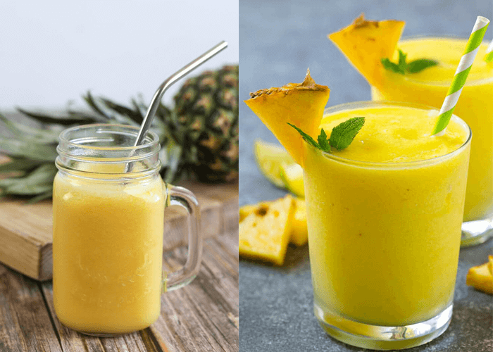 Sinh tố giảm mỡ bụng từ dứa Sinh tố giảm mỡ bụng từ dứa