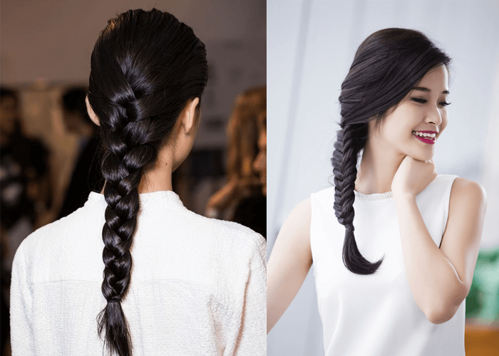 Các kiểu tết tóc đẹp nhất cho bạn nữ đi học