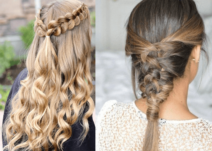 Các kiểu tết tóc đẹp nhất cho bạn nữ đi học