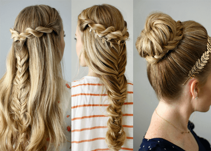 Các kiểu tết tóc đẹp nhất cho bạn nữ đi tiệc