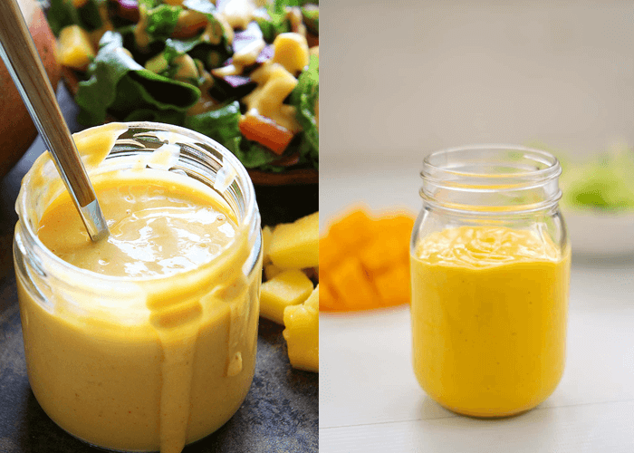 Cách làm nước sốt salad xoài